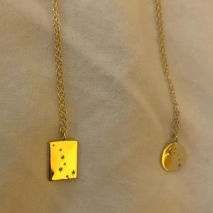 USED Little Dipper and Big Dipper Necklaces